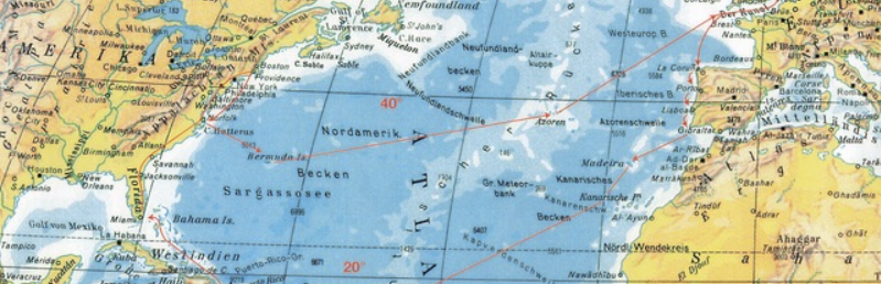 geplante Route