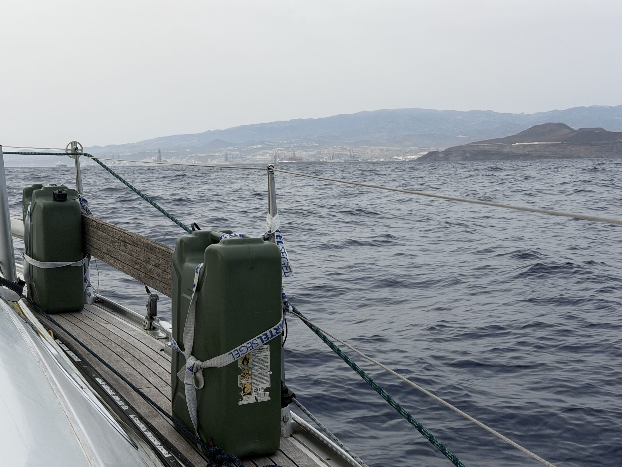 Karibiktörn der SY Wilma, Reiseabschnitt Calheta bis Las Palmas